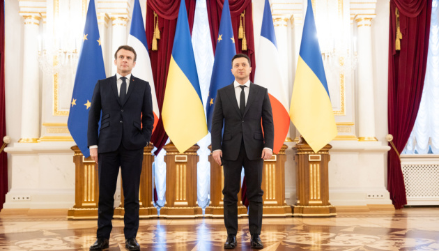 L'Ukraine et la France ont signé des documents bilatéraux
