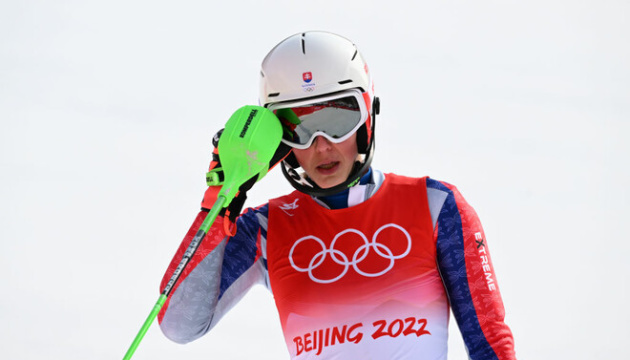 Словачка Влхова стала олімпійською чемпіонкою у гірськолижному слаломі