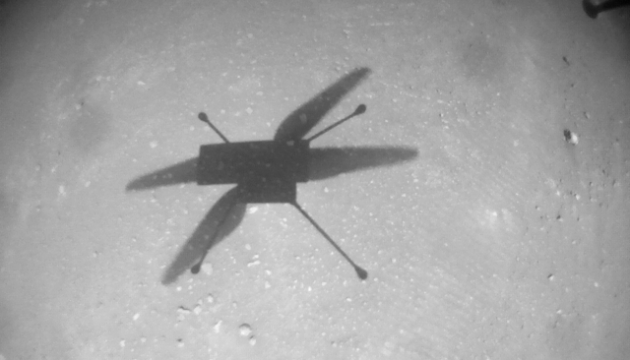 Гелікоптер NASA здійснив перший у новому році політ на Марсі