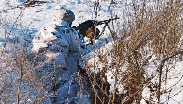 Occupiers fire on Ukrainian positions near Vodiane