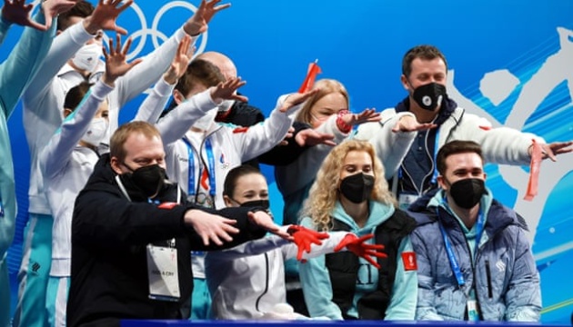 На Олімпіаді призупинили церемонію нагородження фігуристів через допінг-тест росіян