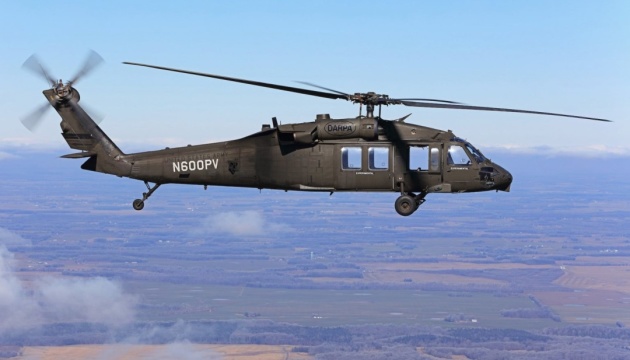 Гелікоптер Black Hawk вперше здійснив безпілотний політ