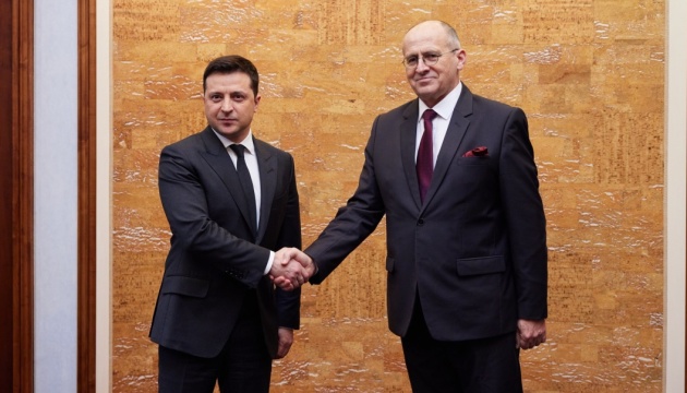 Зеленський обговорив із чинним головою ОБСЄ ситуацію на сході України