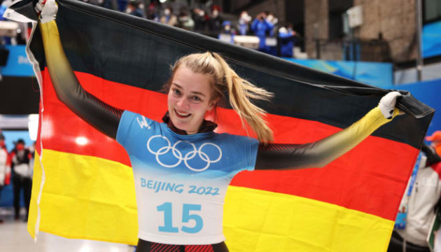 Скелетон: Ганна Найзе з Німеччини виграла золоту медаль Олімпіади-2022