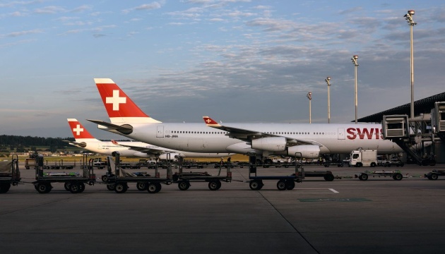 Swiss Air stellt für eine Woche Flüge nach Kyjiw ein