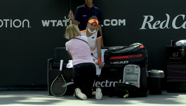 Цуренко не змогла дограти стартовий поєдинок на турнірі WTA у Гвадалахарі
