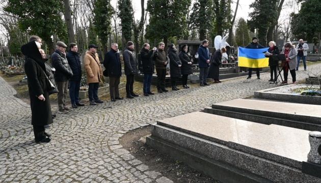 Українці Чехії вшанували пам'ять загиблих Героїв Небесної Сотні