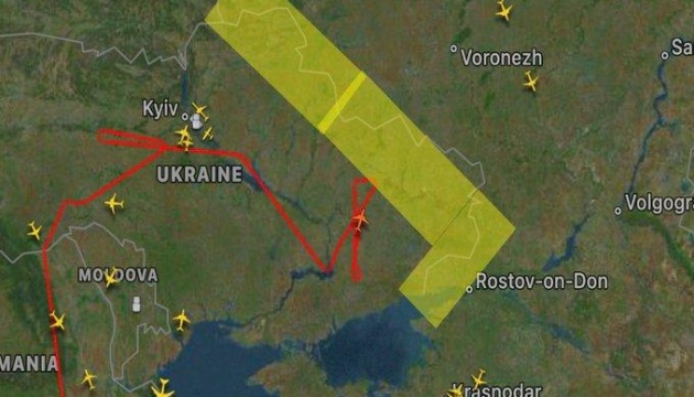 Росія закрила авіапростір на кордоні з Україною - ЗМІ