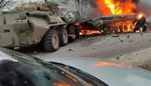 Ukraine uses Javelins against Russian tanks in Sumy region
