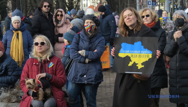 У Ризі та Таллінні пройшли акції на підтримку України