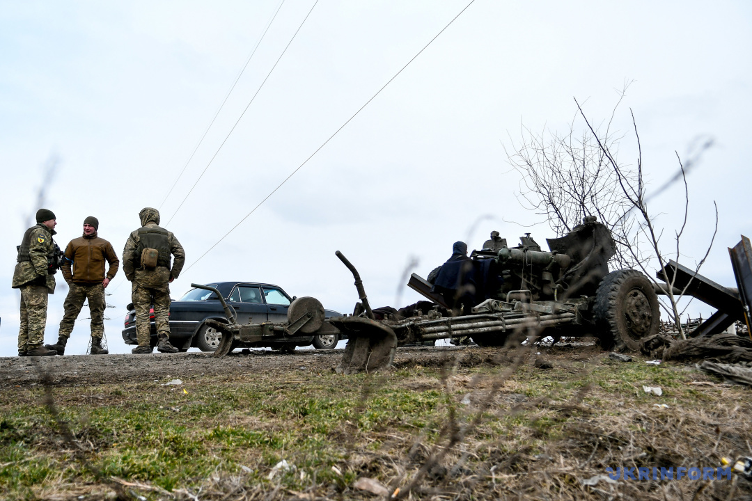 блокпост ЗСУ в Запоріжжі