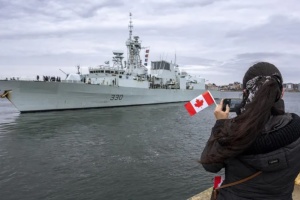 Канада відправила до Європи бойовий фрегат