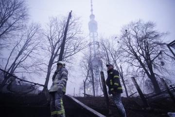 Ostrzelano wieżę telewizyjną w Kijowie - pięciu zabitych i pięciu rannych