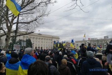 ロシア占領軍がウクライナ南部で「ヘルソン人民共和国」創設に向けた偽住民投票実施の動き
