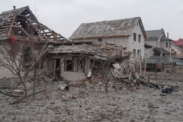 Une frappe de missile russe a détruit 30 maisons à Ovroutch, dans la région de Jytomyr