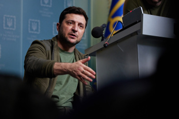 Volodymyr Zelensky, presidente de Ucrania