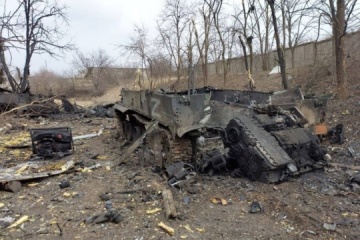 La Guardía Nacional destruyen un tanque y grupo de saboteadores del enemigo cerca de Mariúpol