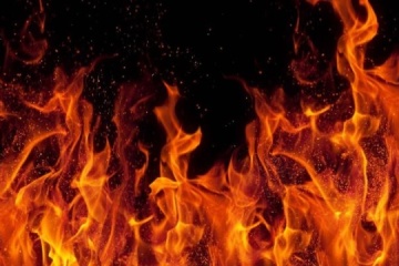 W Charkowie z powodu ostrzału wybuchł pożar