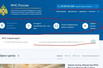 Hackers deface Russian Emergency Service website to expose army death toll in Ukraine