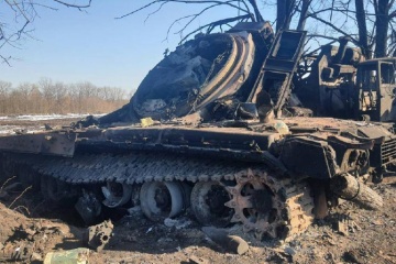 Almost 130 invaders, nine enemy tanks, six IFVs destroyed in Ukraine’s east