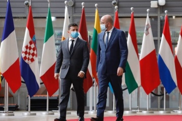 Zelensky trata con Michel el fortalecimiento de la coalición contra la guerra
