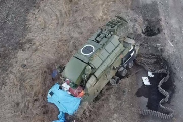 Ukraine Army destroys Russian Tor-M1 missile system