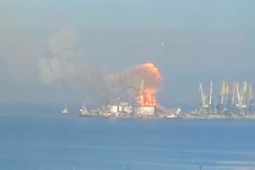 ウクライナ軍、ベルジャンシクで破壊した揚陸艦につき情報修正