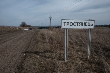 Ciudad de Trostyanets liberada de los invasores rusos