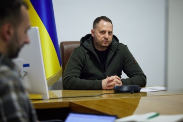 Yermak: La guerra debe terminar con la restauración de la integridad territorial y la soberanía de Ucrania