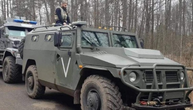 Russian invasion update: Column of Kadyrov’s vehicles destroyed near Borodianka