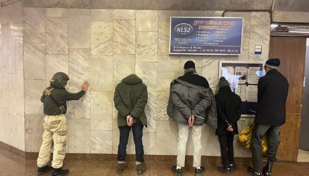 У Києві поліція викрила п’ятьох диверсантів на станції метро