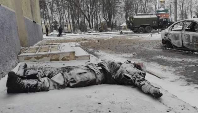 У білоруських містах морги переповнені тілами російських військових
