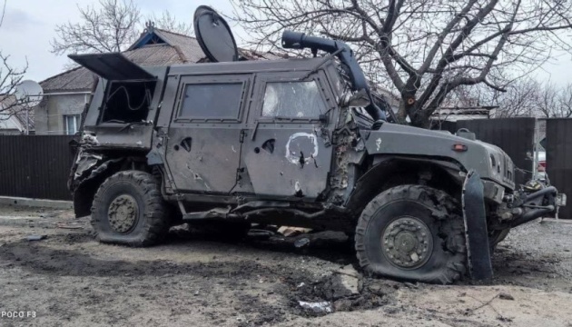 Загарбники рф потрапили у засідку українських військових