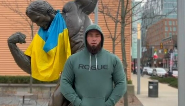 Стронгмен Новіков передасть ЗСУ призові за друге місце на Arnold Strongman Classic