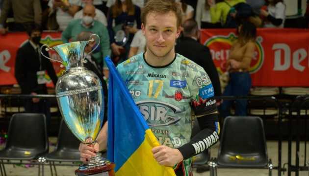 Волейболіст Плотницький присвятив Україні свою перемогу в Кубку Італії