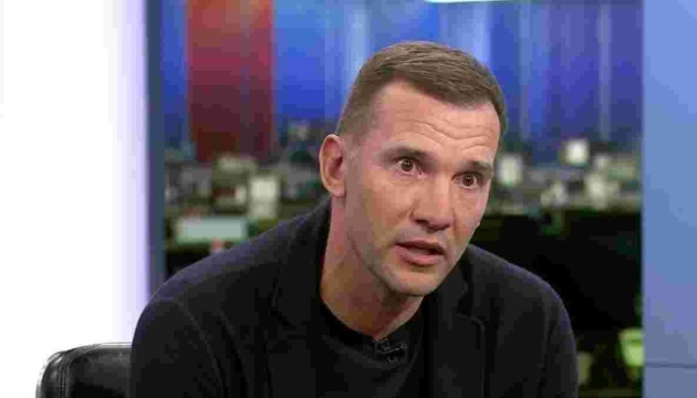 Andriy Shevchenko can’t hold back tears, speaking of war on Italian television