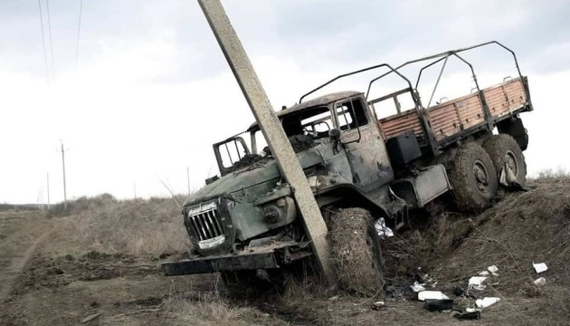 Nepriateľ utrpel ťažké straty v oblasti Borodyanka a Makarov
