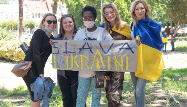 Мирний хід проти війни в Україні організувала українська громада Намібії