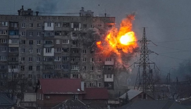 Маріуполь після російських бомбардувань