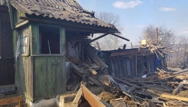 На Житомирщині російська авіація завдала удару по селу