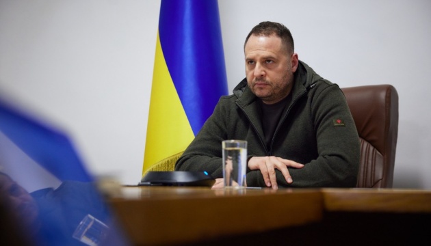 Yermak outlines agreements Ukraine expects from talks with Russia