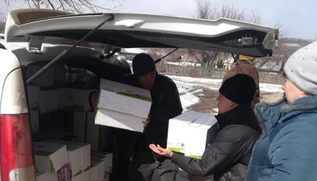 До Сєверодонецька та Лисичанська привезли гуманітарну допомогу