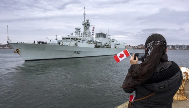 Канада відправила до Європи бойовий фрегат