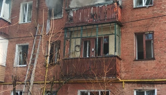 На Чернігівщині за добу внаслідок обстрілів виникло 13 пожеж
