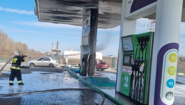 Three people killed in Russian shelling of filling station in Mykolaiv 