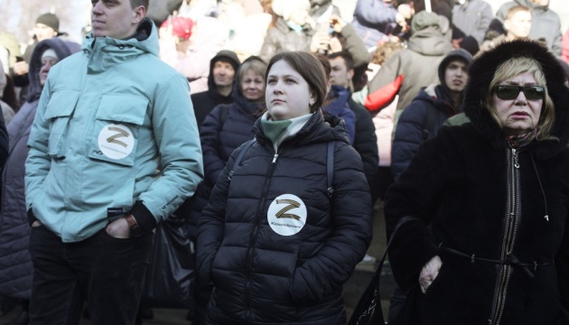 In Bavaria, Russian invasion forces’ symbol 