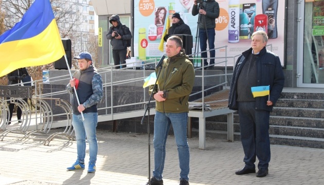 Хмельницька АЕС провела акцію на підтримку Славутича та Енергодару