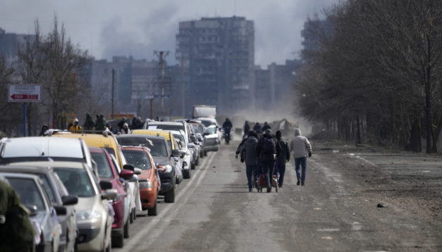 About 75,000 people evacuated from Mariupol – Vereshchuk