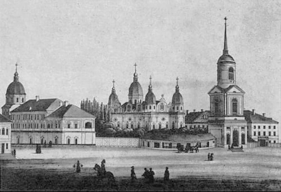Київський братський монастир, початок ХІХ ст. (знищений у 1935 р.) 