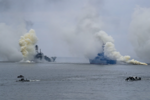 У Чорному та Азовському морях Росія тримає чотири кораблі, ракетоносіїв немає